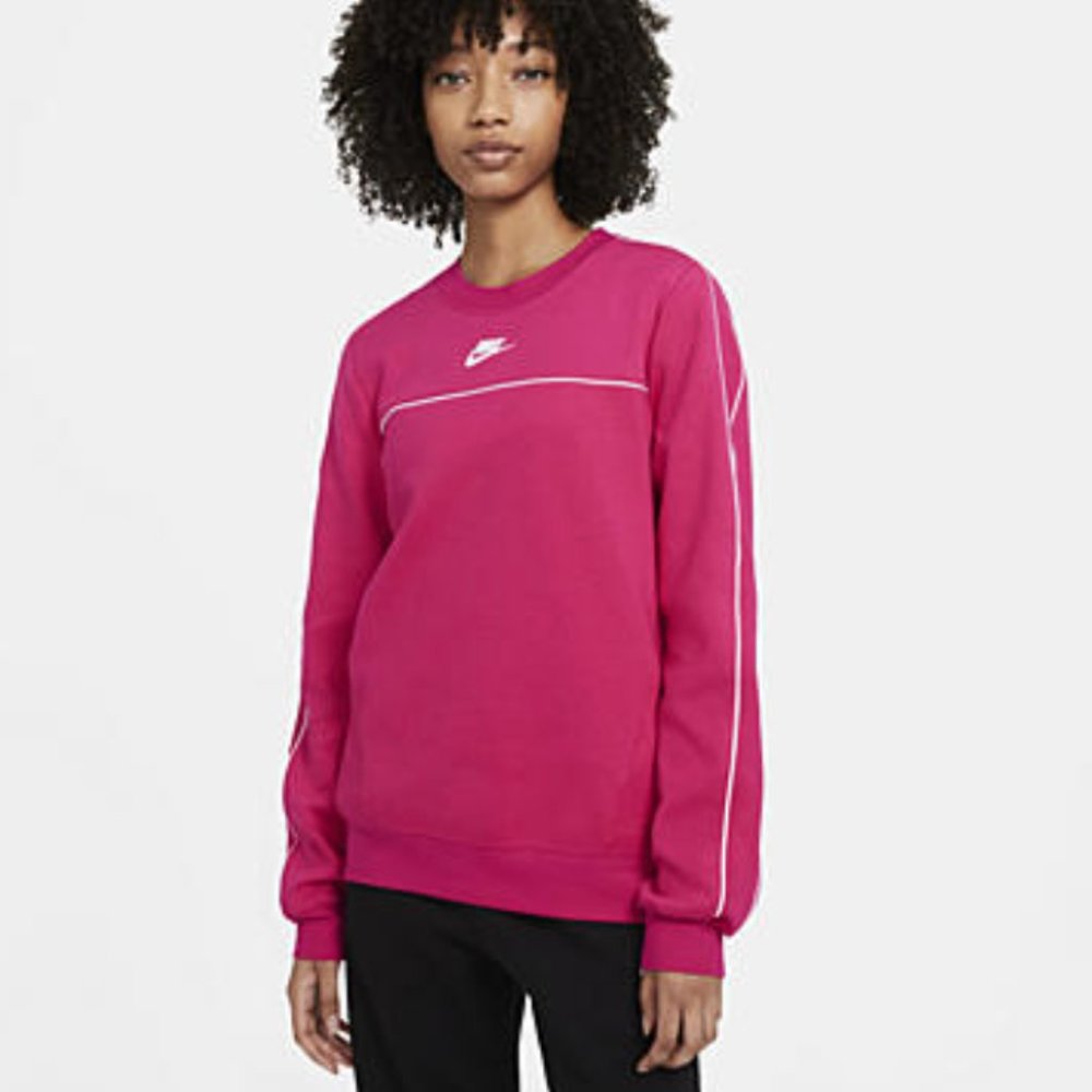 Nike Sportswear Women's Crew - Magenta, XXL